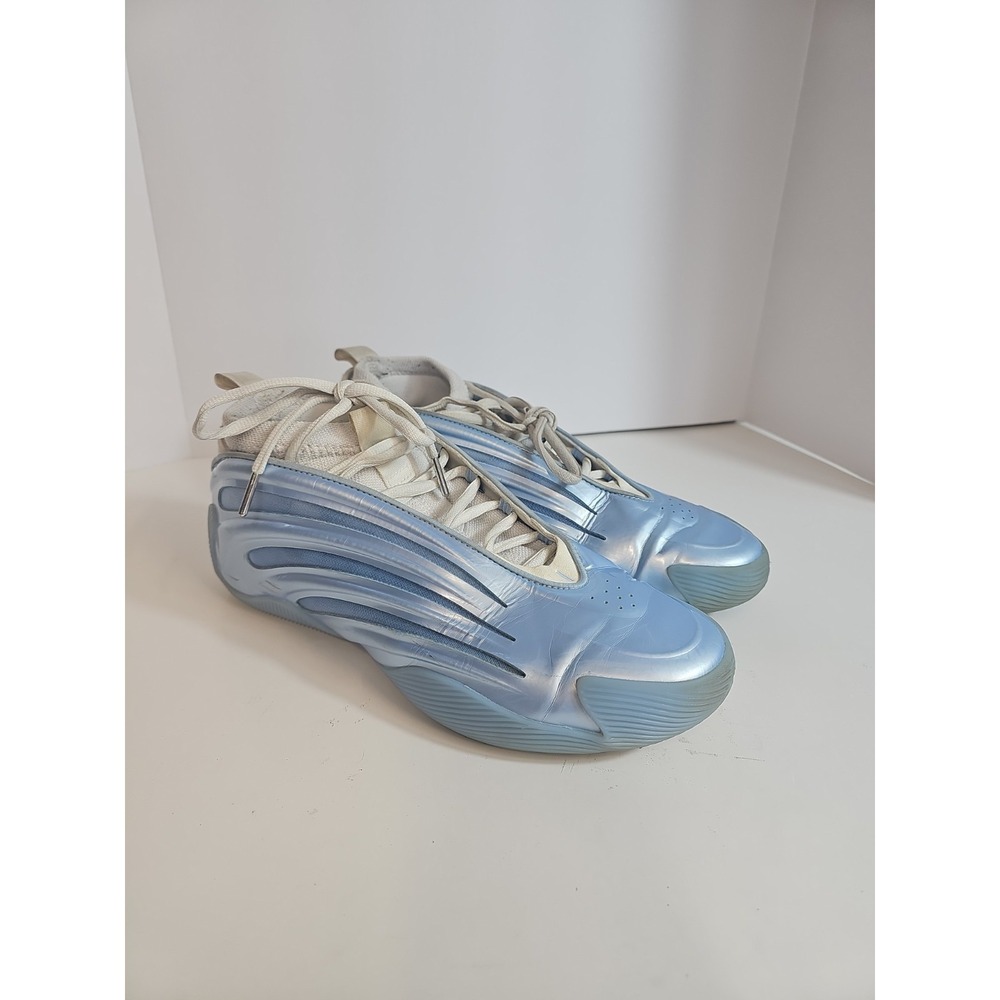 Adidas‎ Mens Size 11.5  Harden Vol 9 Glow Blue Shoes
